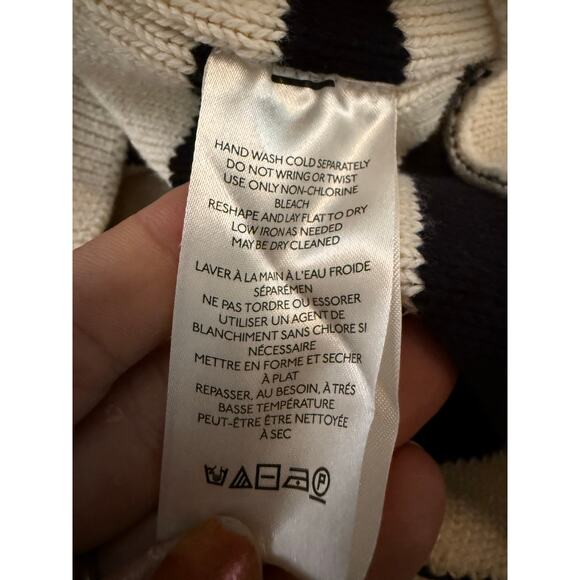 Free People We The Free Crossroads striped Pullover sweater size xs - Picture 5 of 6